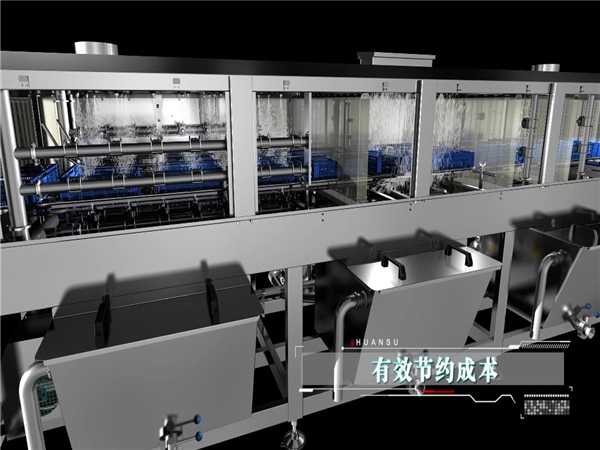 廠家供應(yīng)新一代周轉(zhuǎn)箱清洗機(jī)，塑料筐，托盤清洗，洗筐機(jī)設(shè)備