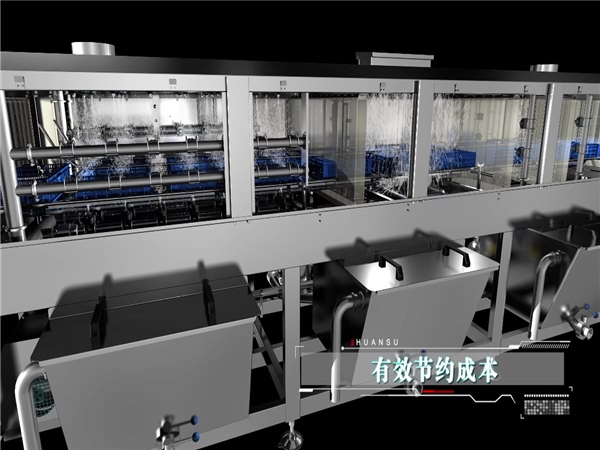 全自動(dòng)洗筐機(jī)，大洋牌周轉(zhuǎn)箱清洗機(jī)，啤酒筐清洗機(jī)