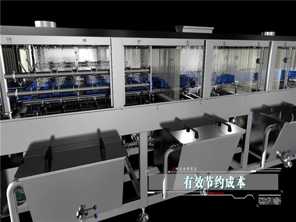 全自動(dòng)洗筐機(jī)，大洋牌周轉(zhuǎn)箱清洗機(jī)，啤酒筐清洗機(jī)