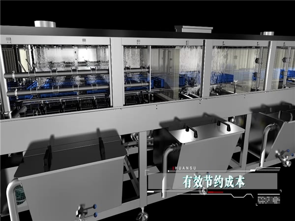 全自動(dòng)洗筐機(jī)，大洋牌周轉(zhuǎn)箱清洗機(jī)，啤酒筐清洗機(jī)