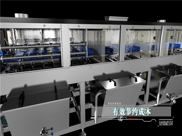廠(chǎng)家銷(xiāo)售全自動(dòng)周轉(zhuǎn)箱洗筐機(jī)，烘干式清洗機(jī)，周轉(zhuǎn)筐清洗機(jī)
