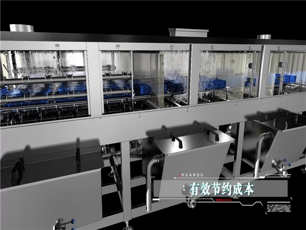 洗框機食品框子清洗機周轉(zhuǎn)箱筐子清洗機